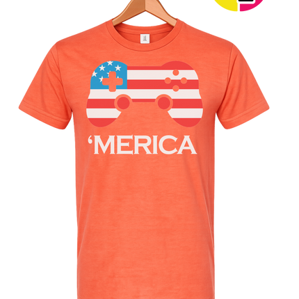 Merica Gamer Pride Tee
