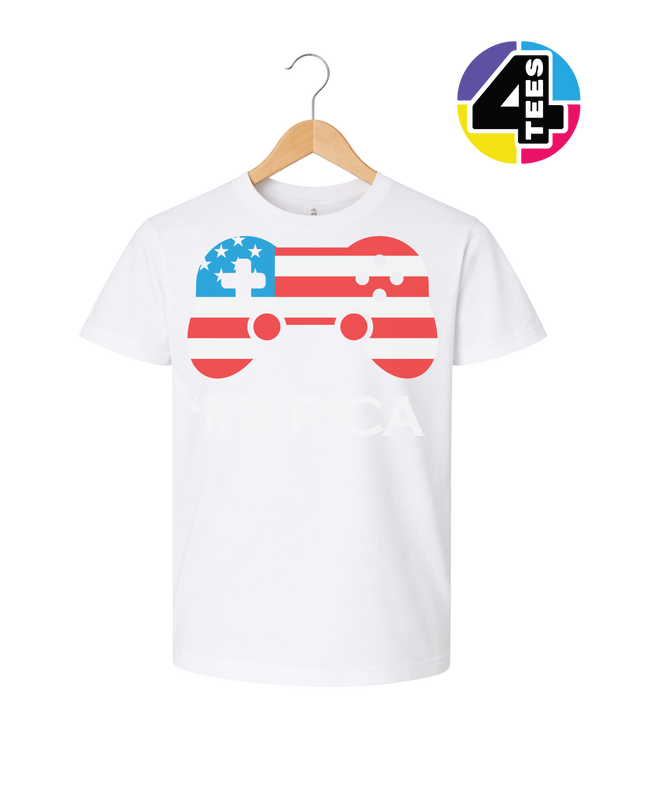 Merica Gamer Pride Youth Tee