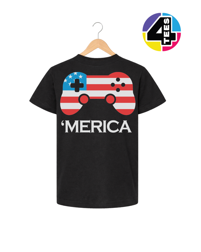 Merica Gamer Pride Youth Tee