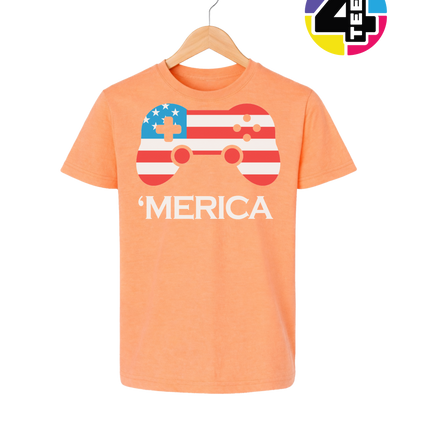 Merica Gamer Pride Youth Tee