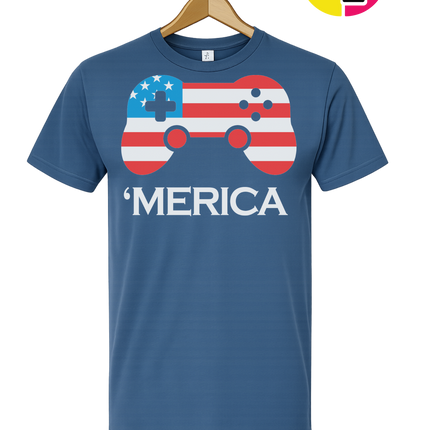 Merica Gamer Pride Tee
