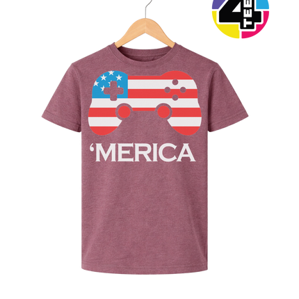 Merica Gamer Pride Youth Tee