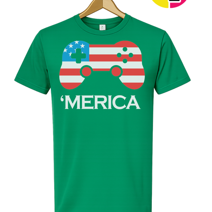 Merica Gamer Pride Tee