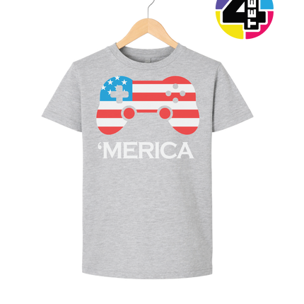 Merica Gamer Pride Youth Tee