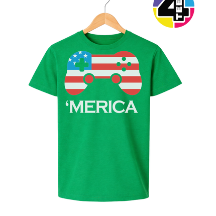 Merica Gamer Pride Youth Tee