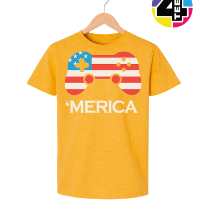 Merica Gamer Pride Youth Tee