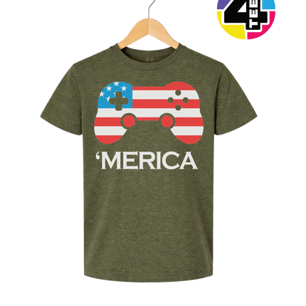 Merica Gamer Pride Youth Tee