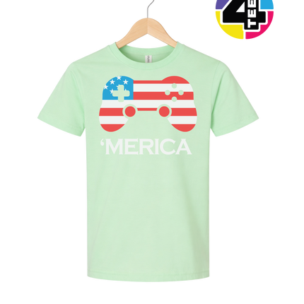 Merica Gamer Pride Youth Tee