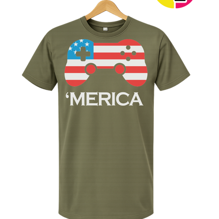 Merica Gamer Pride Tee