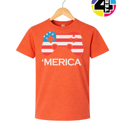 Merica Gamer Pride Youth Tee