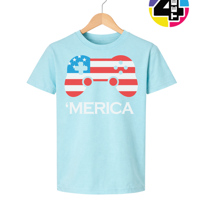 Merica Gamer Pride Youth Tee