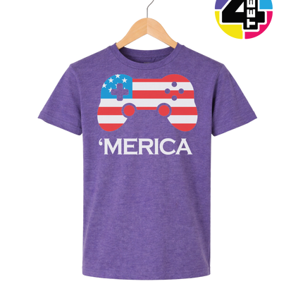 Merica Gamer Pride Youth Tee