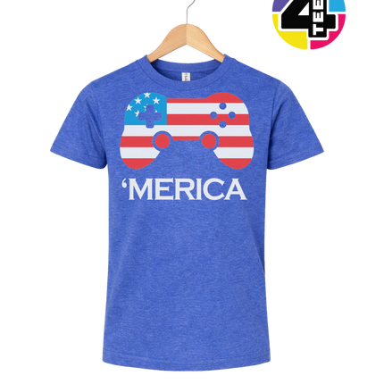 Merica Gamer Pride Youth Tee
