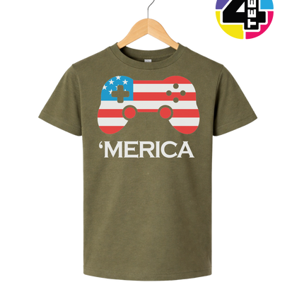 Merica Gamer Pride Youth Tee