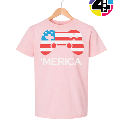 Merica Gamer Pride Youth Tee