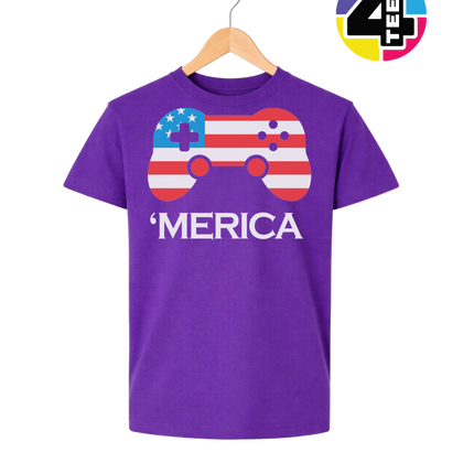Merica Gamer Pride Youth Tee
