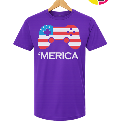 Merica Gamer Pride Tee
