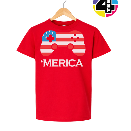 Merica Gamer Pride Youth Tee