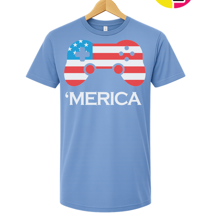 Merica Gamer Pride Tee