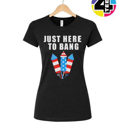 Just Here to Bang Women's Tee