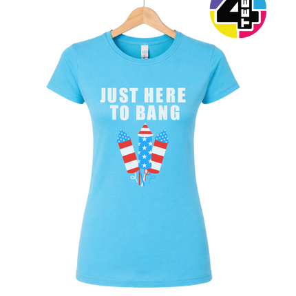 Just Here to Bang Women's Tee