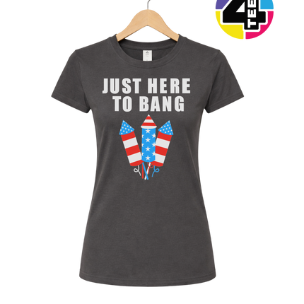 Just Here to Bang Women's Tee
