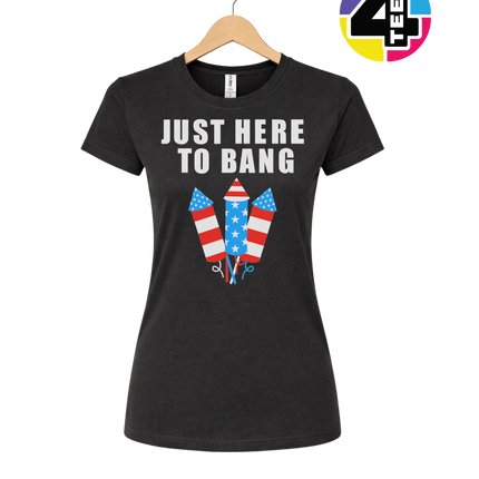 Just Here to Bang Women's Tee