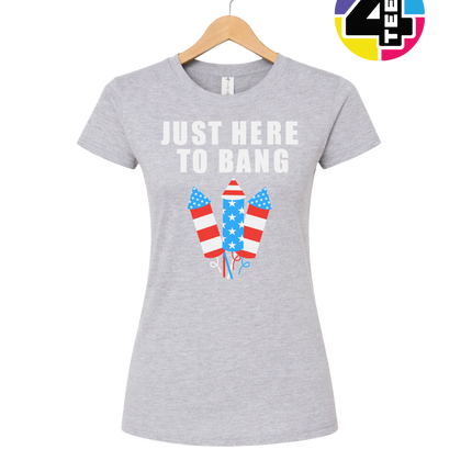 Just Here to Bang Women's Tee