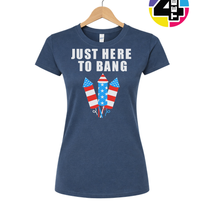 Just Here to Bang Women's Tee