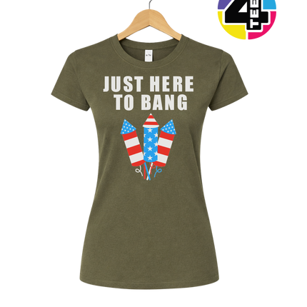 Just Here to Bang Women's Tee