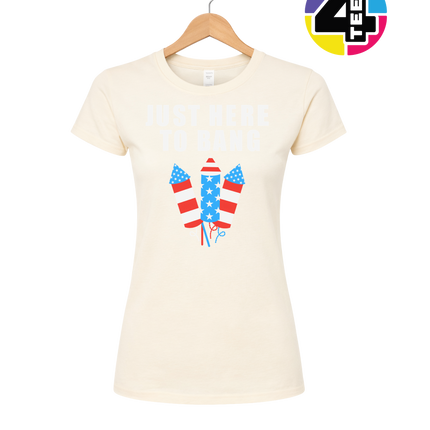 Just Here to Bang Women's Tee