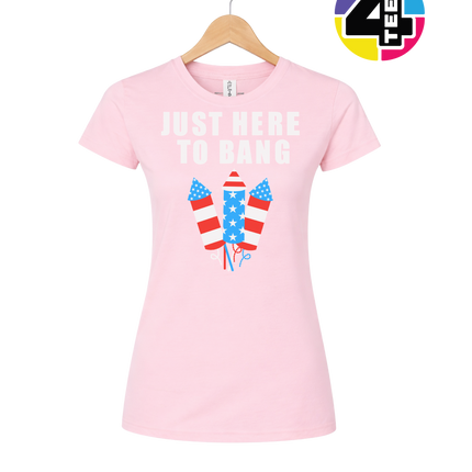Just Here to Bang Women's Tee