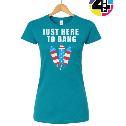 Just Here to Bang Women's Tee