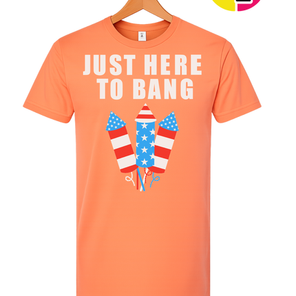Just Here to Bang Tee