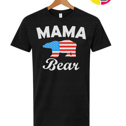 Mama Bear America Tee