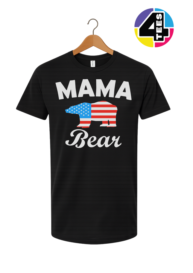 Mama Bear America Tee