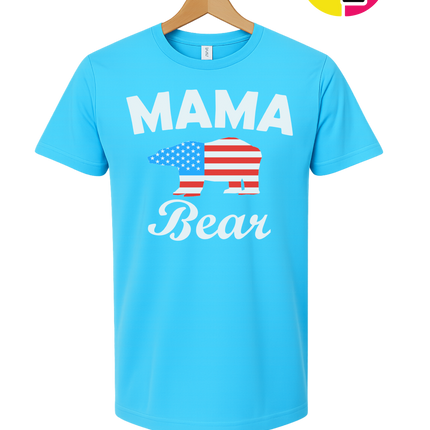Mama Bear America Tee