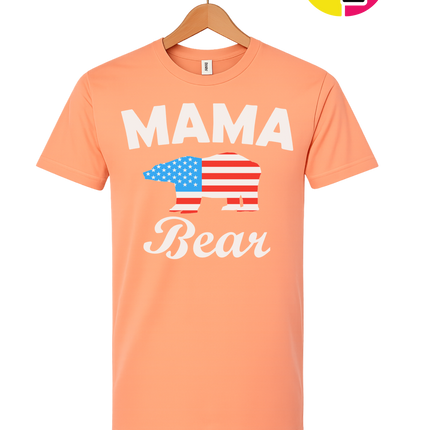 Mama Bear America Tee