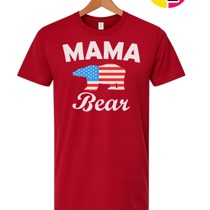 Mama Bear America Tee