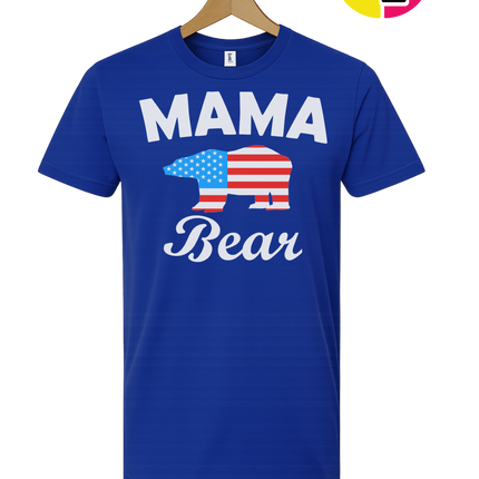 Mama Bear America Tee