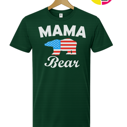 Mama Bear America Tee