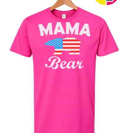 Mama Bear America Tee