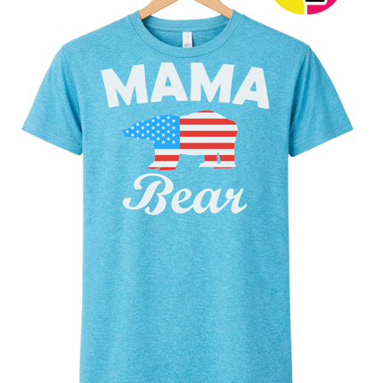 Mama Bear America Tee