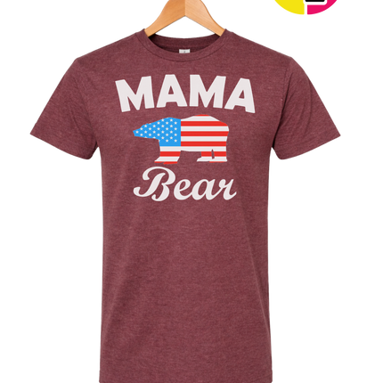 Mama Bear America Tee