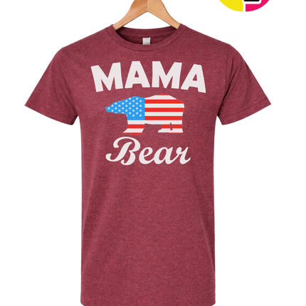 Mama Bear America Tee