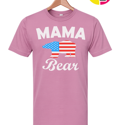 Mama Bear America Tee