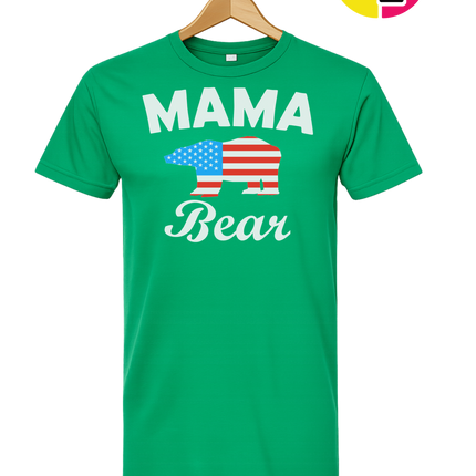 Mama Bear America Tee