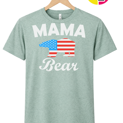Mama Bear America Tee