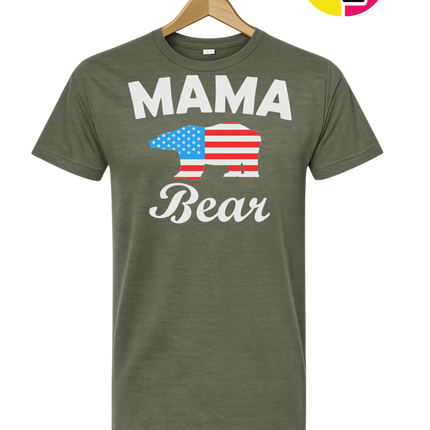 Mama Bear America Tee