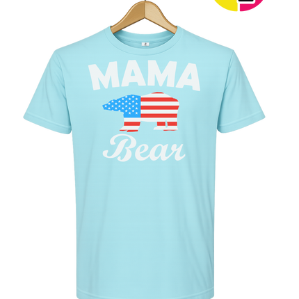 Mama Bear America Tee